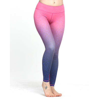 Women Sublimation Printed Yoga Leggings Multi-color Yoga Pants Sports Leggings