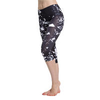 High quality breathable and fashional yoga capri for women workout sports legging