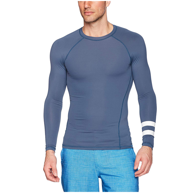 Fashion design shirt compression short sleeve wear men's compression rash guard