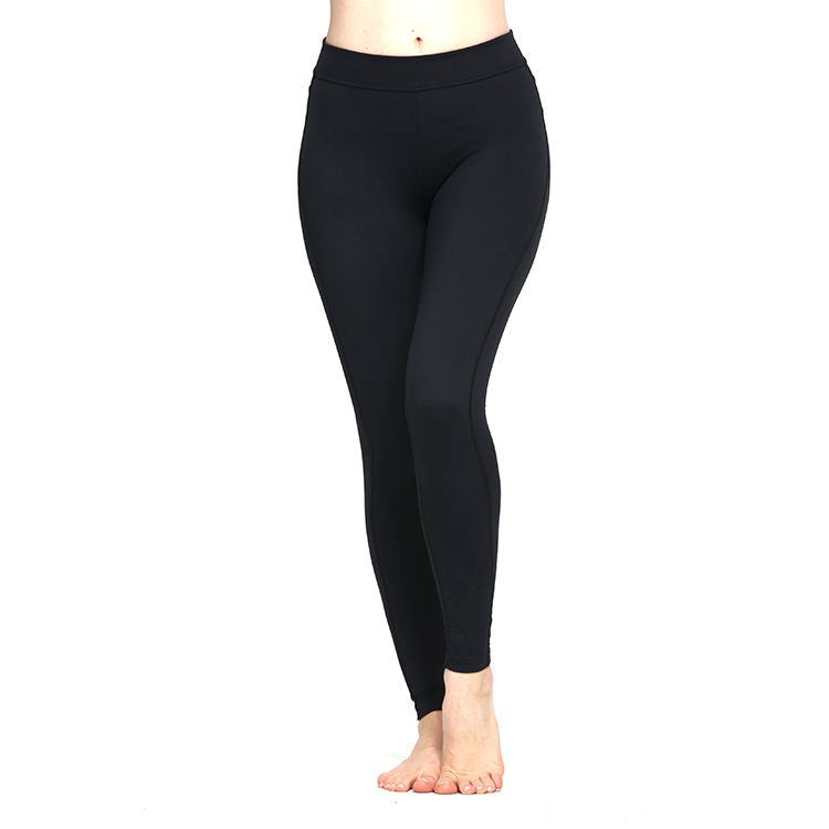 Women High Waist Black Yoga Leggings Quick Dry Running Pants Active Wear Gym Tights