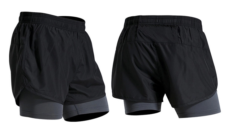 Newest compression gym jogging shorts private label men shorts