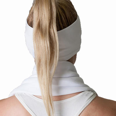Custom Nylon Headband Girl Headband White