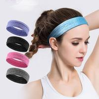 New Heather Gray Yoga Headband Elastic Headband Women