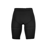Seamless sports wear plain compression shorts for men