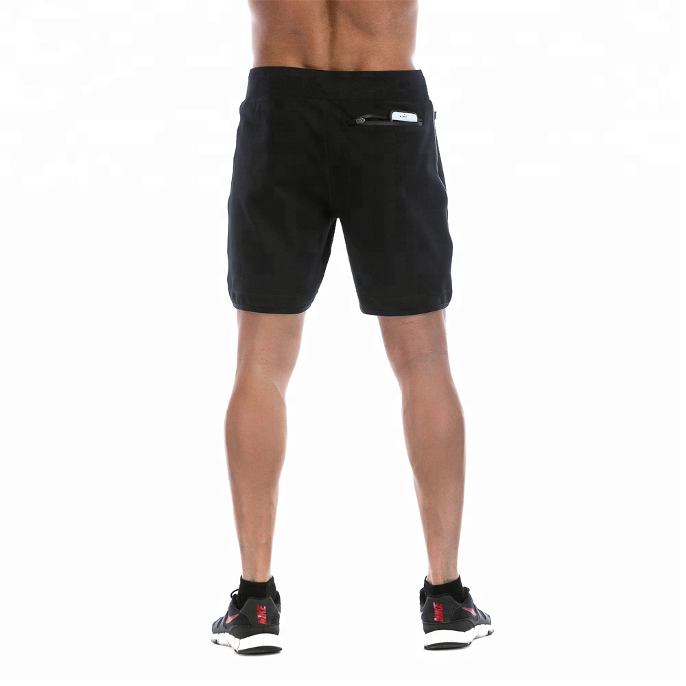 Manufacturer india sports wear custom men's compression running shorts