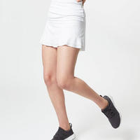 White tennis skirt