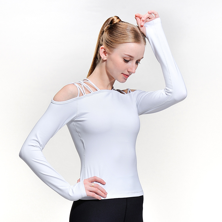 New Design Long Sleeves Shirt Women Gym Wear Fashion Sports Bra Yoga Fitness Yoga Wear
