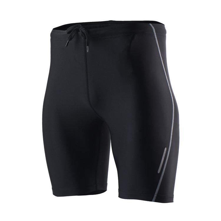 2019 OEM service running sports wear black gym mens compression shorts