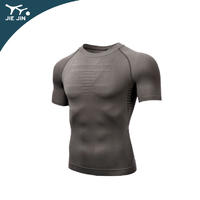 New Fitness T Shirts Men Compression Shirts